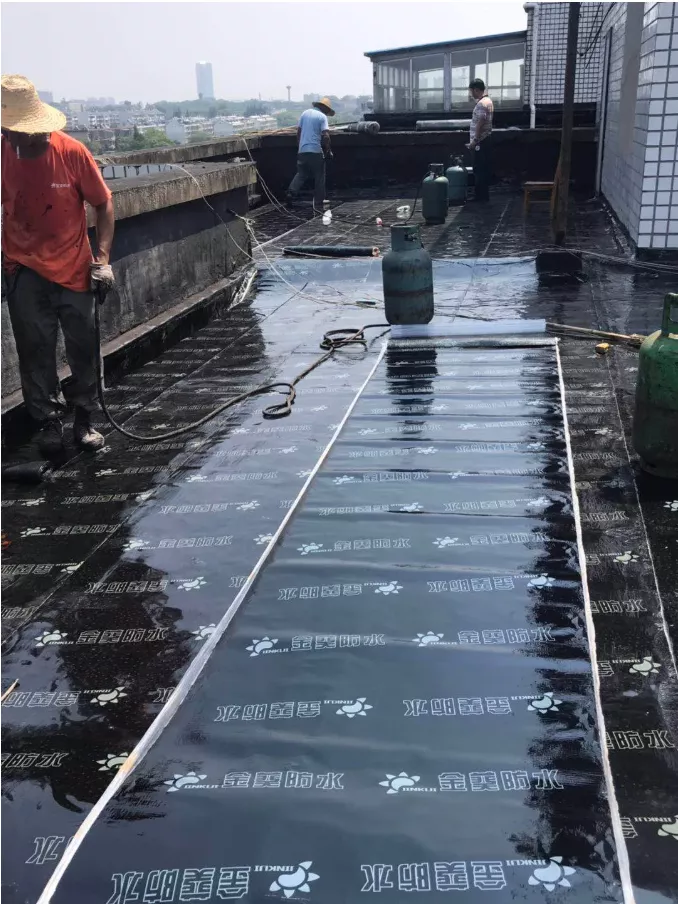 金葵防水長沙5712飛機廠項目施工現場